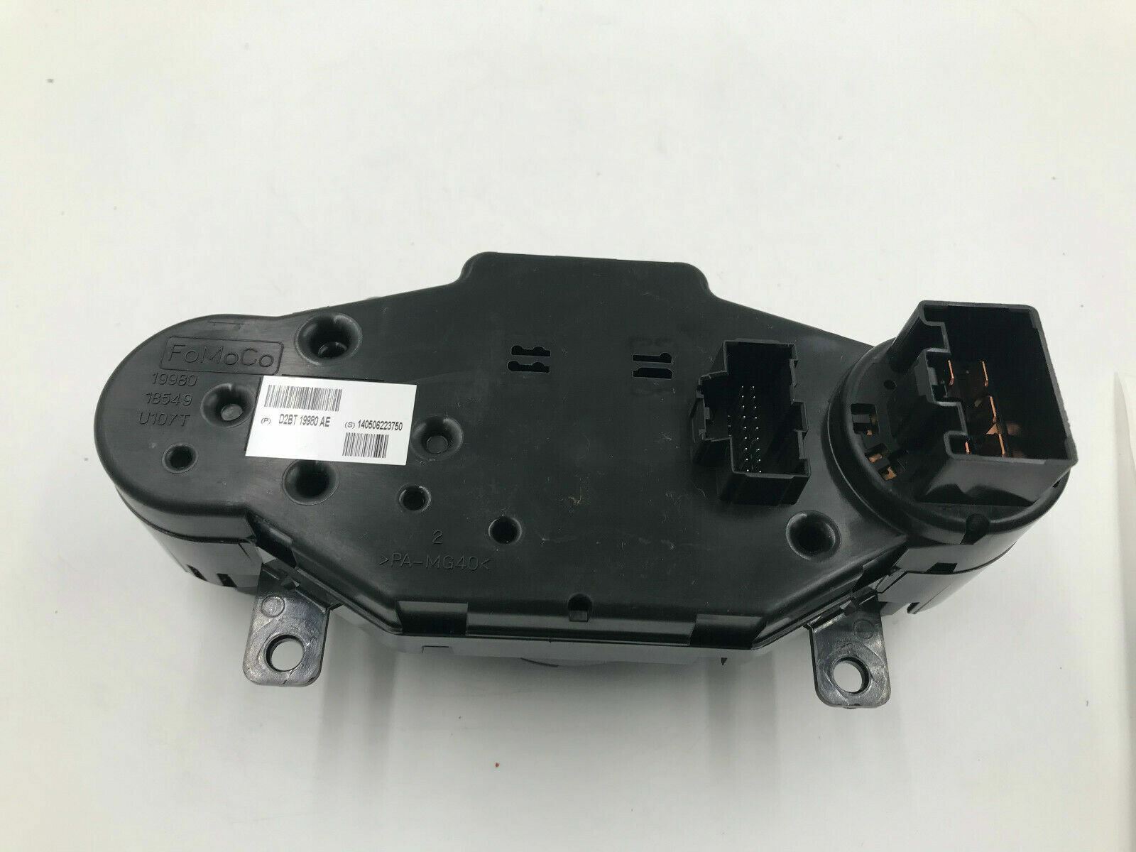 2014 Ford Fiesta AC Heater Climate Control Unit OEM D02B37009