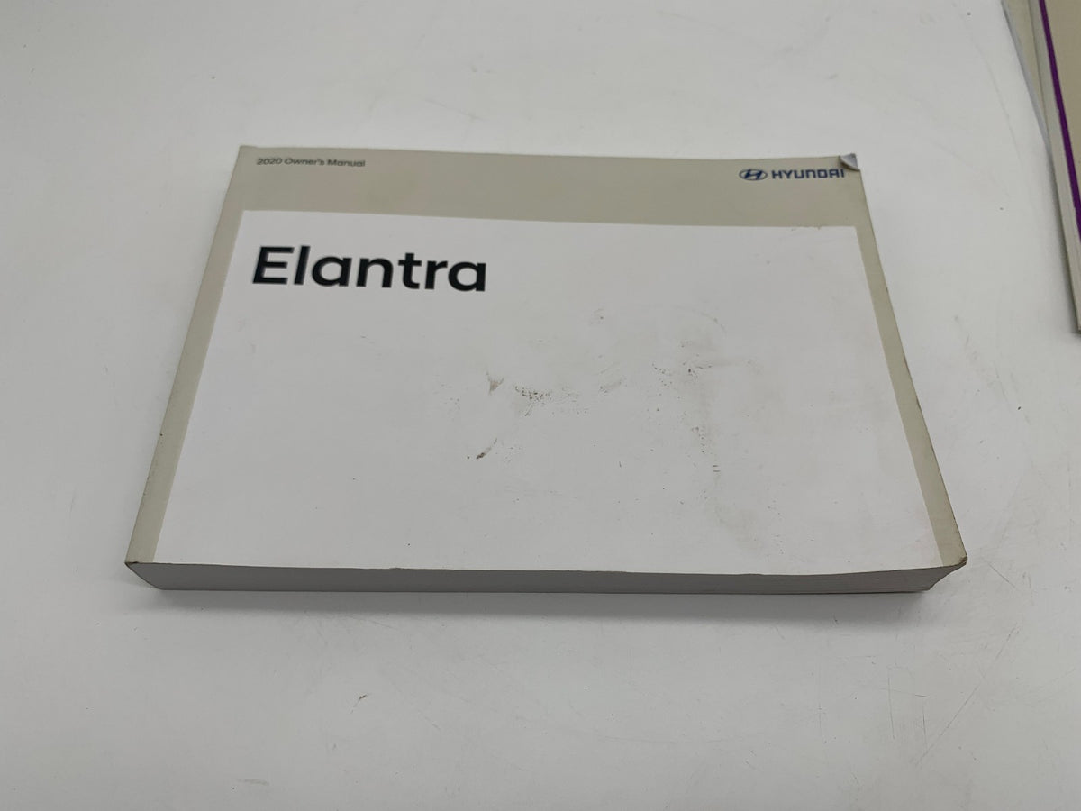 2020 Hyundai Elantra Owners Manual Set OEM R01B03019