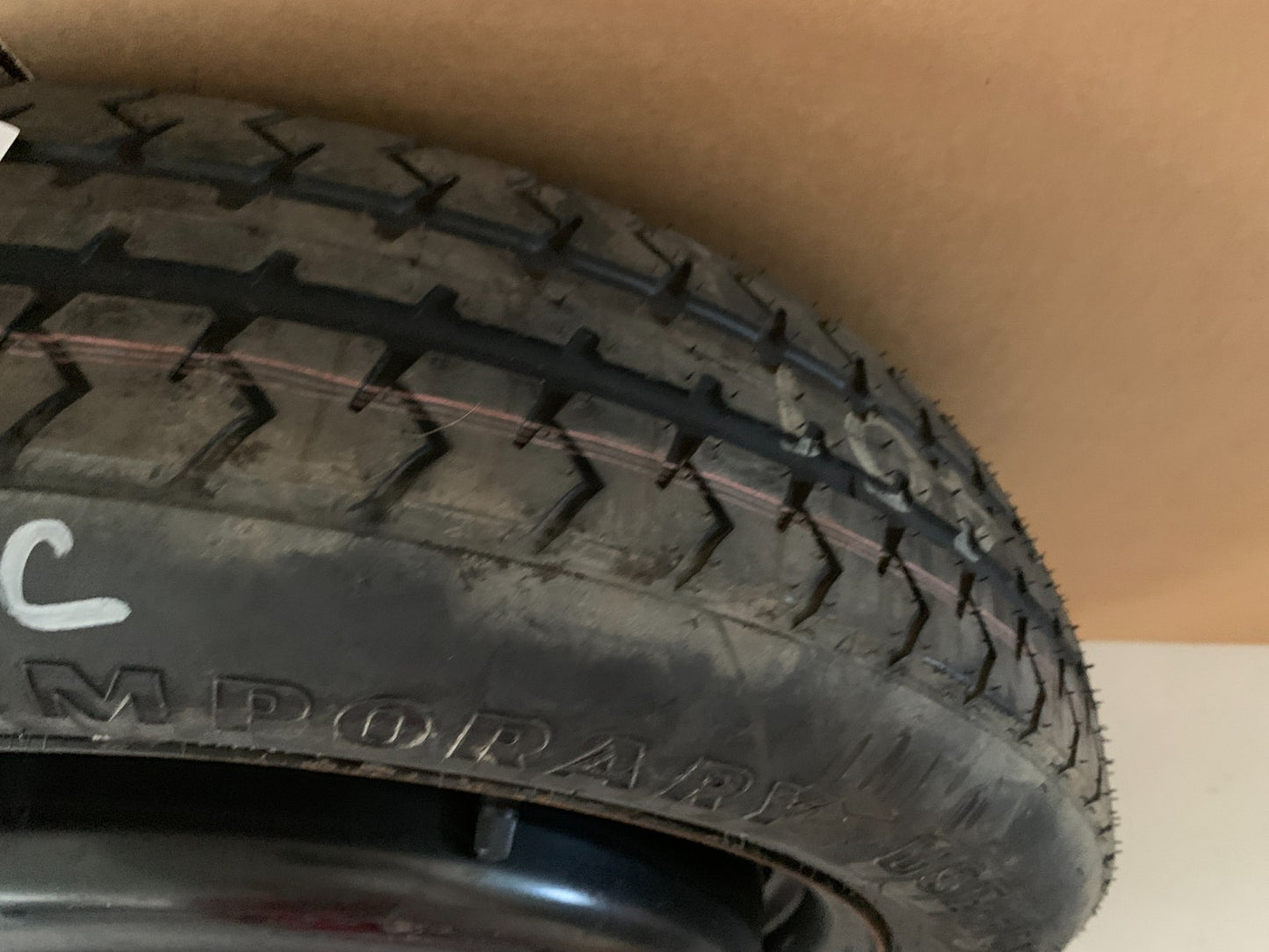 2012-2016 Chrysler Town & Country 17" Spare Tire Compact Donut T145/80D17