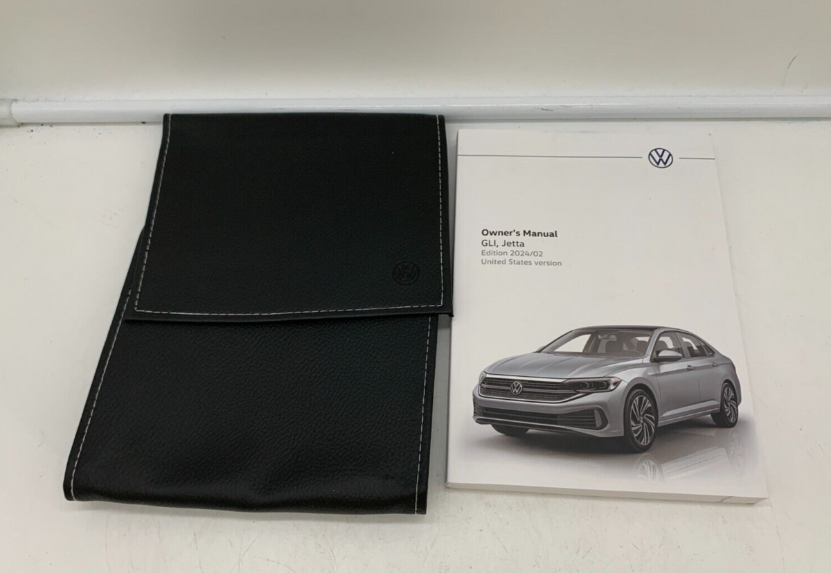 2024 Volkswagen Jetta GLI Owners Manual Set with Case OEM D01B60013