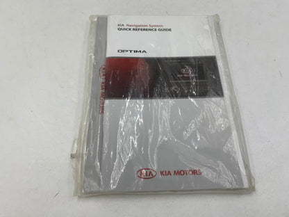 2012 Kia Optima Owners Manual Set with Case OEM C01B12028