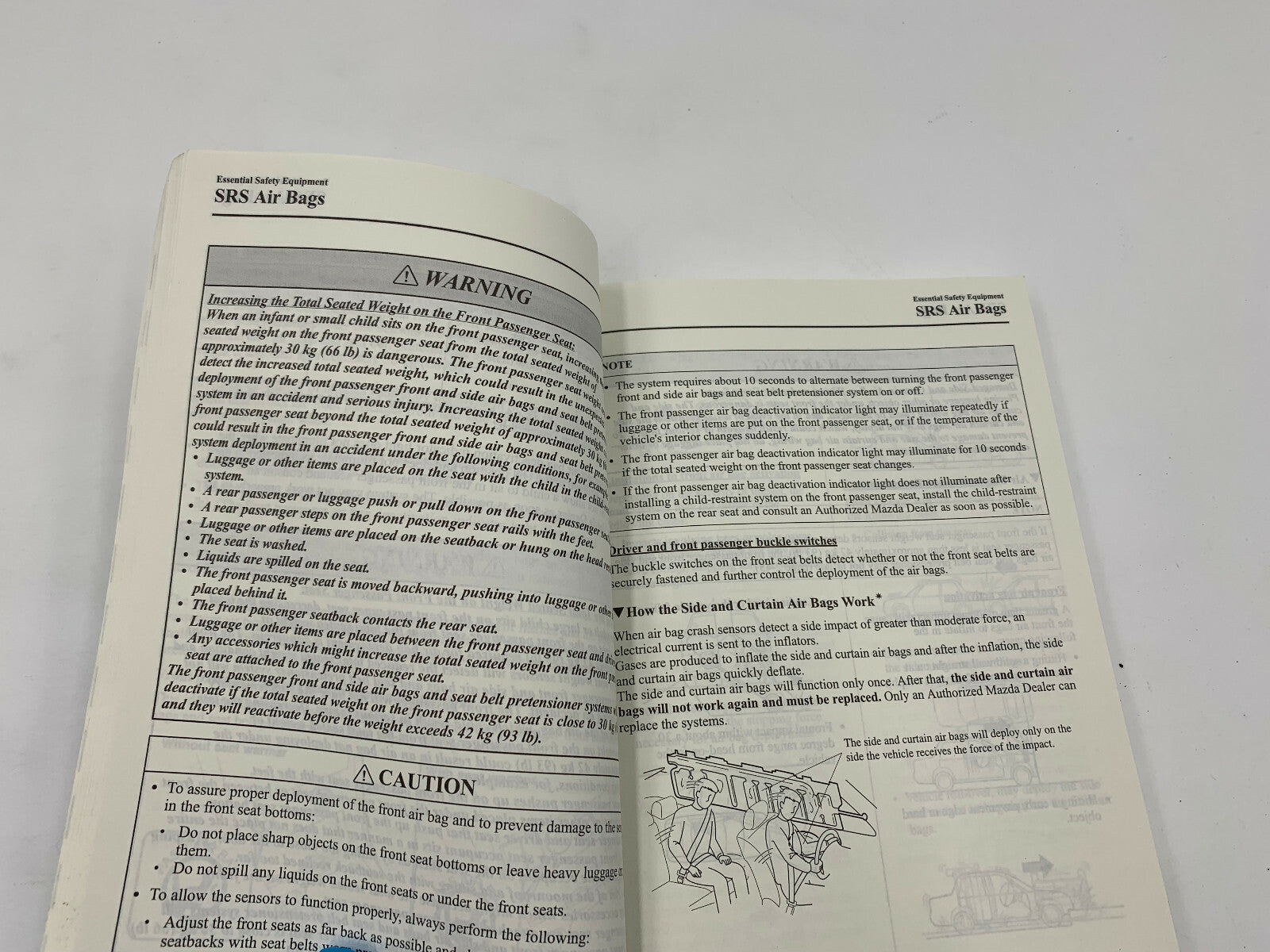 2006 Mazda 3 Owners Manual Set OEM E01B12003