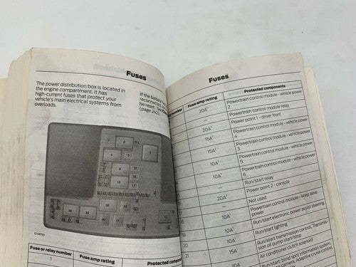 2014 Ford Fusion Owners Manual Set with Case OEM R01B14001