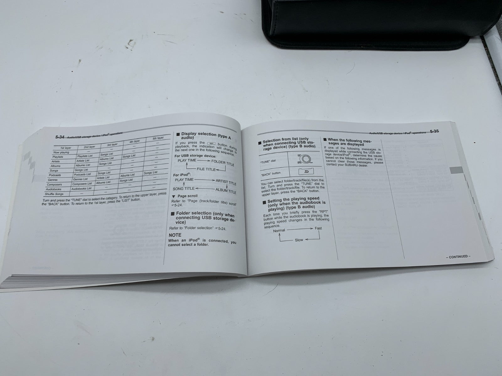 2014 Subaru Legacy Outback Owners Manual Set with Case OEM A02B50053