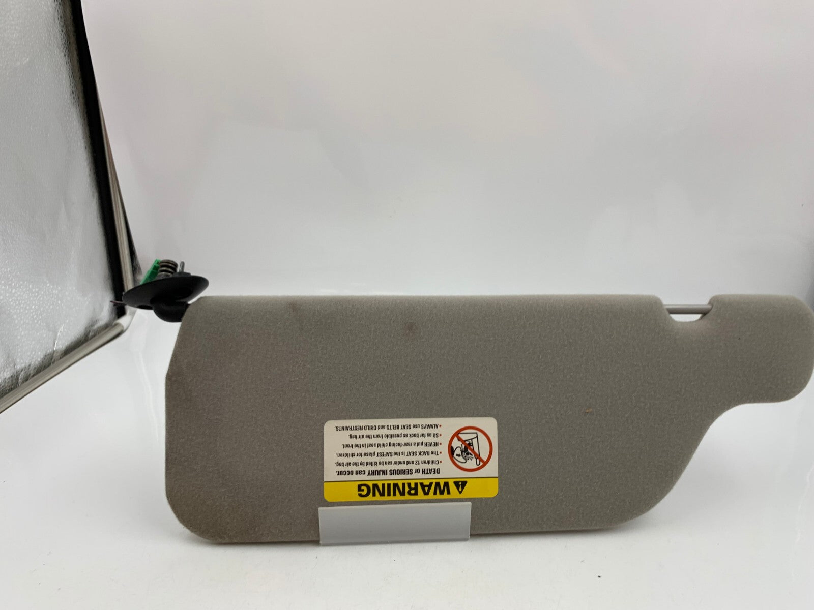 2001-2003 Ford Windstar Passenger Sun Visor Gray Illuminated OEM E02B62006