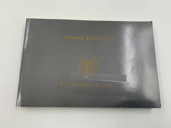 2001 Cadillac Deville Owners Manual Set with Case OEM K02B52004