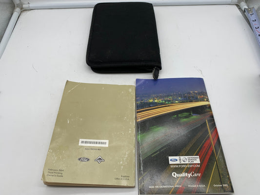 2004 Ford Explorer Owners Manual Set with Case OEM