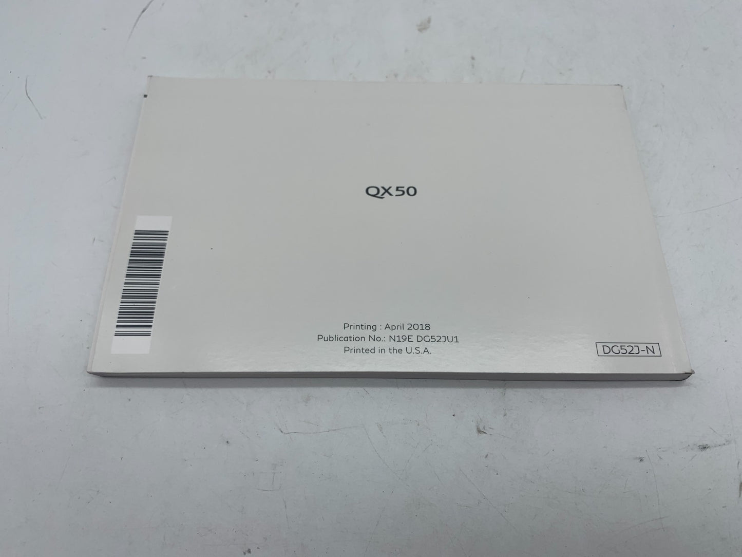 2019 Infiniti QX50 QX 50 Owners Manual Set with Case OEM