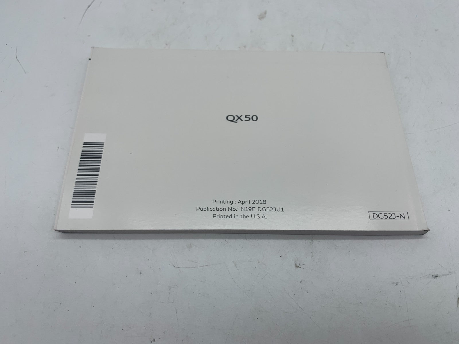 2019 Infiniti QX50 QX 50 Owners Manual Set with Case OEM