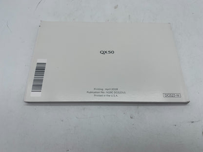 2019 Infiniti QX50 QX 50 Owners Manual Set with Case OEM