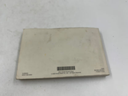 2001 Honda Accord Owners Manual OEM C02B27004