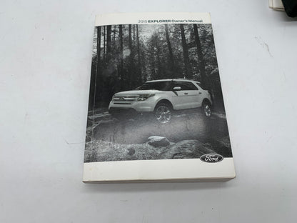 2015 Ford Explorer Owners Manual Set with Case OEM