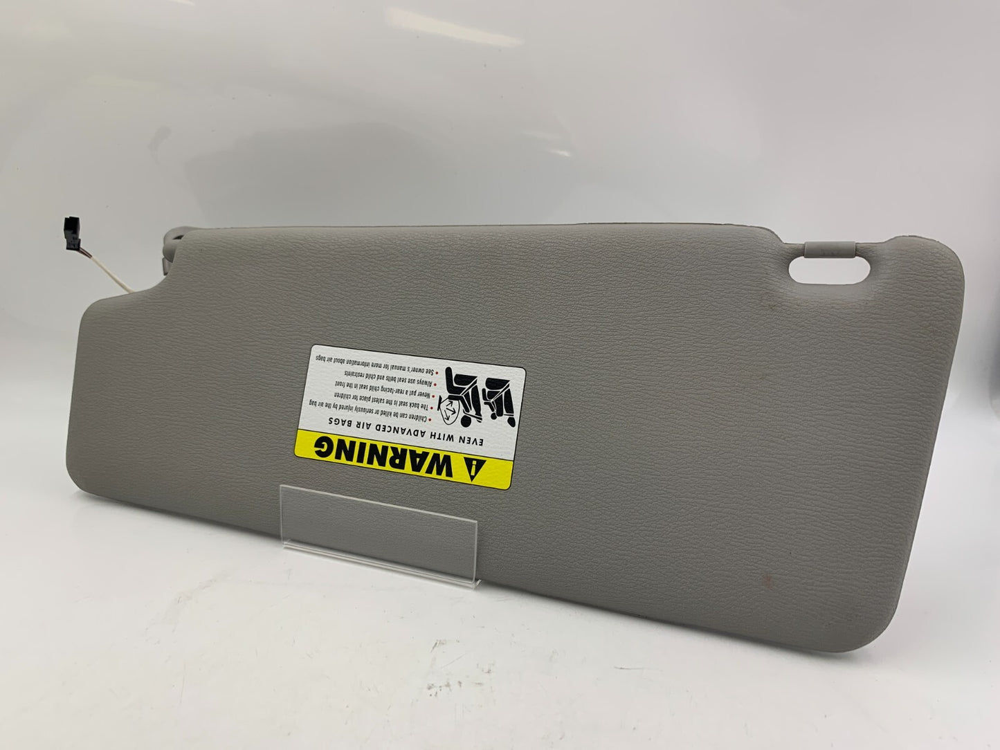2007-2010 BMW X3 Passenger Sun Visor Sunvisor Gray Illuminated OEM B03B10001