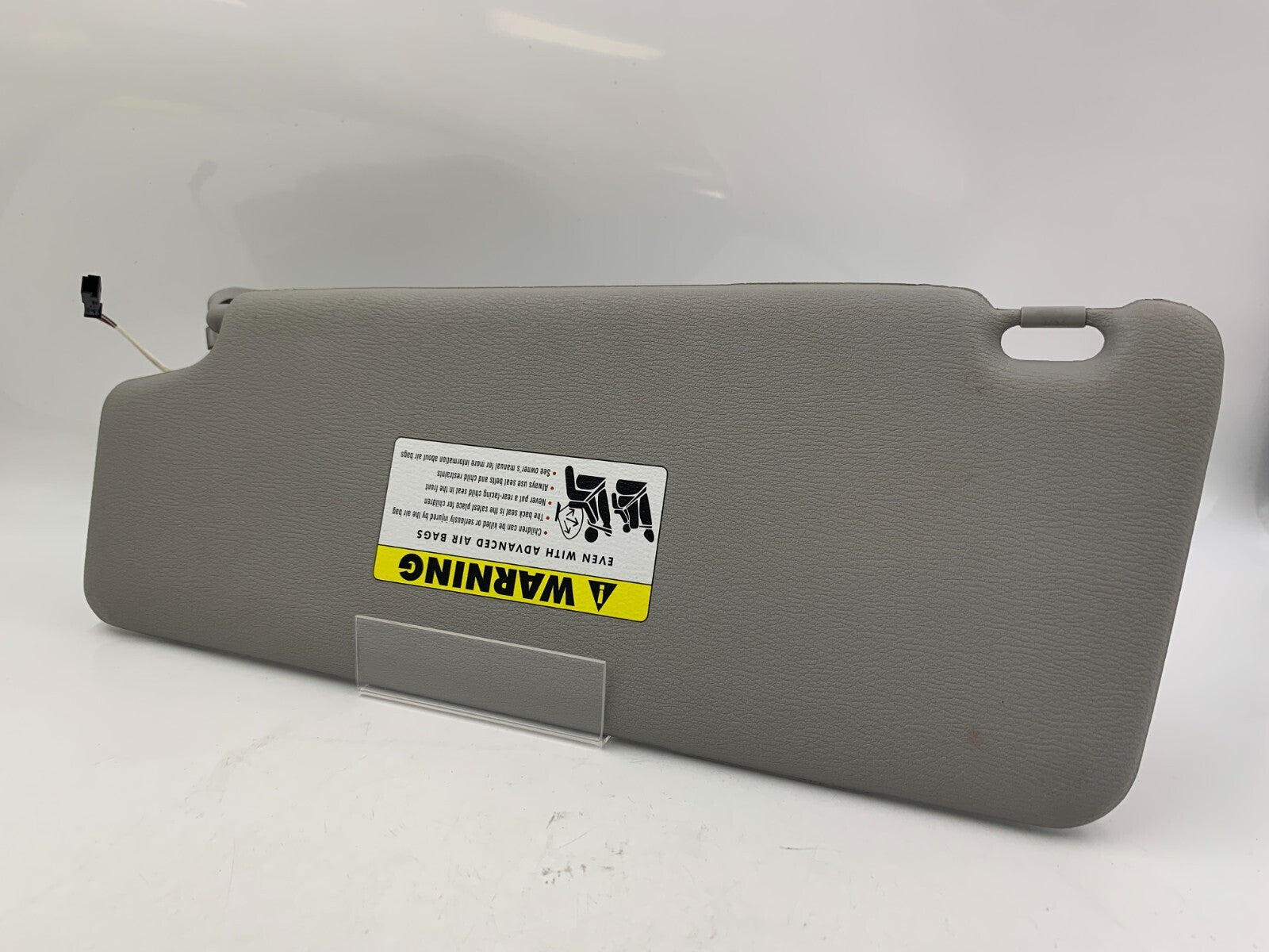 2007-2010 BMW X3 Passenger Sun Visor Sunvisor Gray Illuminated OEM B03B10001