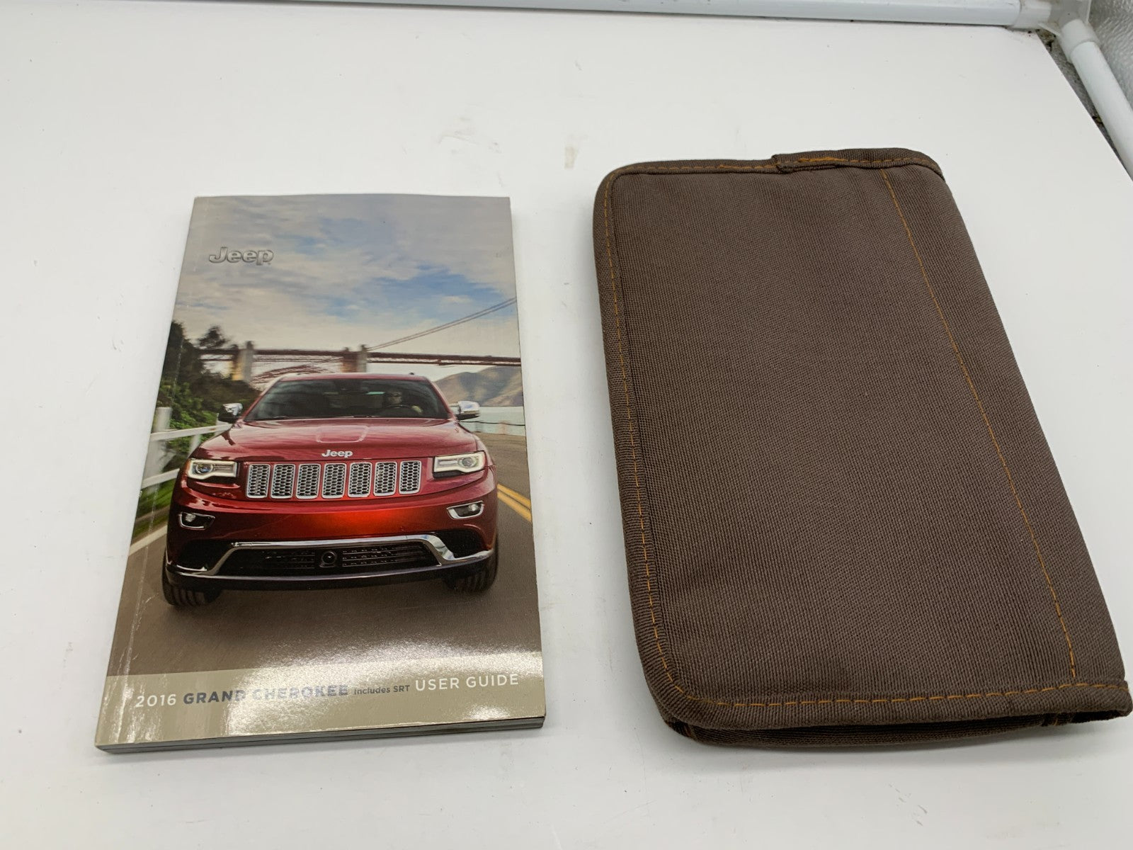 2016 Jeep Grand Cherokee Owners Manual Set with Case OEM B04B55050