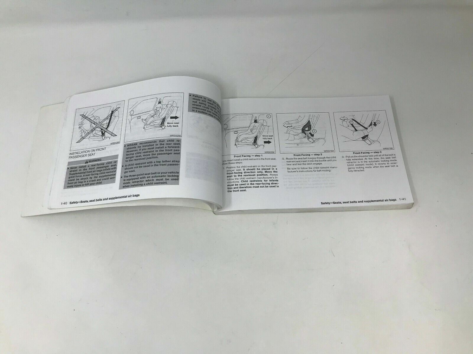 2004 Nissan Maxima Owners Manual OEM A01B52084