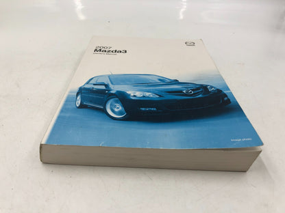 2007 Mazda 3 Owners Manual OEM D03B32063