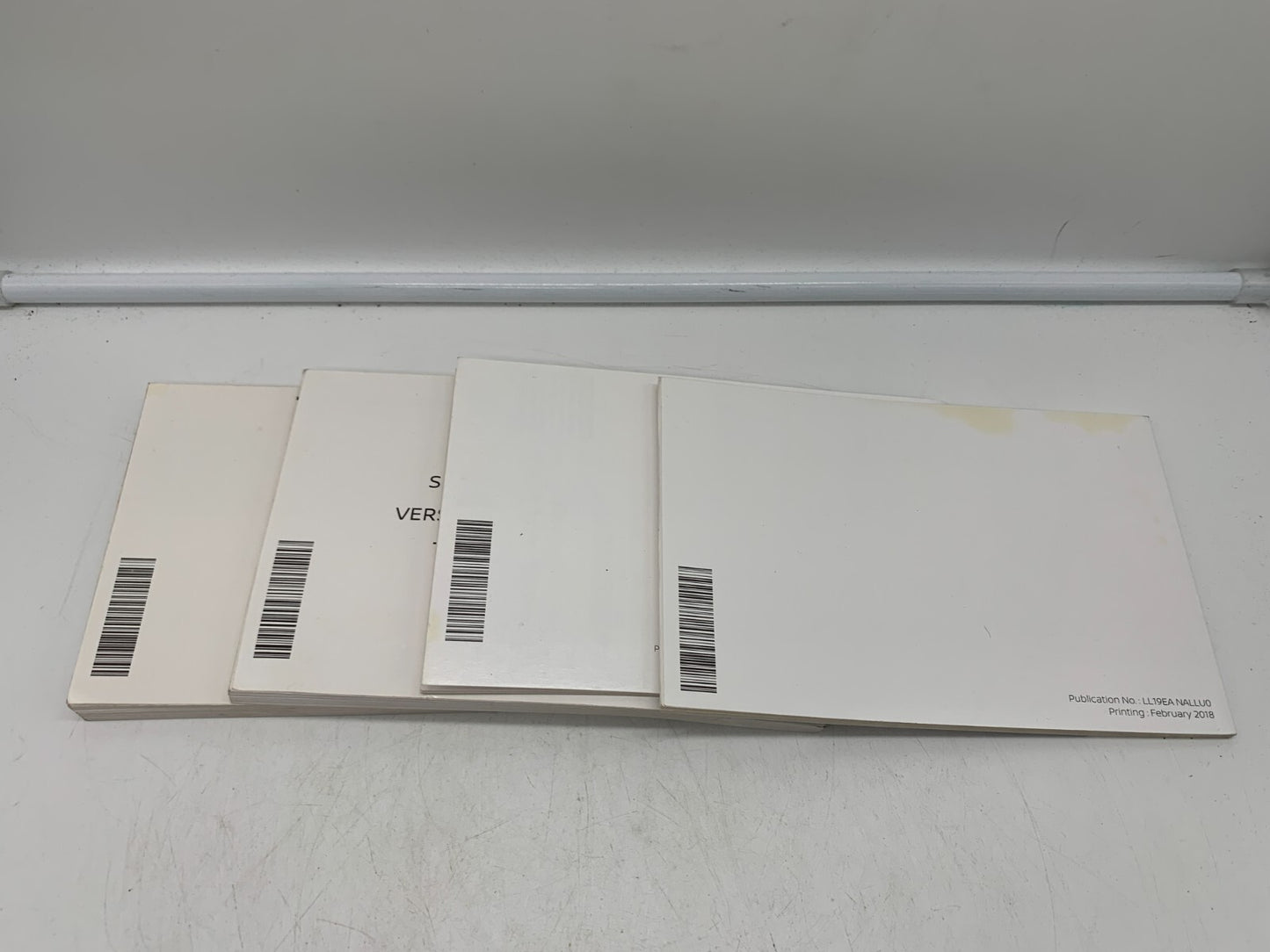 2019 Nissan Versa Sedan Owners Manual Set with Case OEM D02B70012