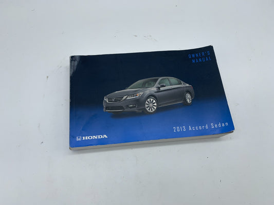 2013 Honda Accord Sedan Owners Manual OEM B04B19023