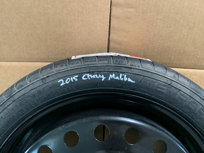 2013-2016 Chevrolet Malibu 17" Spare Tire with Jack Kit Donut T125/70R17 OEM