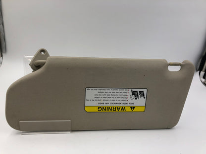 2007-2009 Mitsubishi Outlander Passenger Sun Visor Gray OEM C02B39031