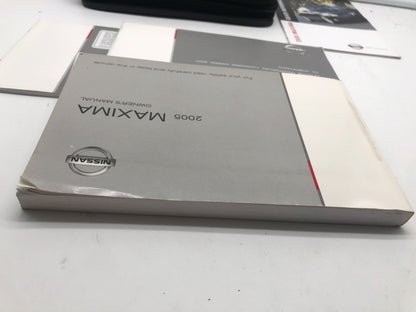 2005 Nissan Maxima Owners Manual Set with Case OEM B03B43002