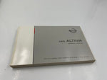 2008 Nissan Altima Owners Manual Handbook with Case OEM G03B54058
