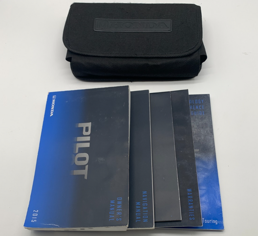 2015 Honda Pilot Owners Manual Set with Case OEM C02B47004
