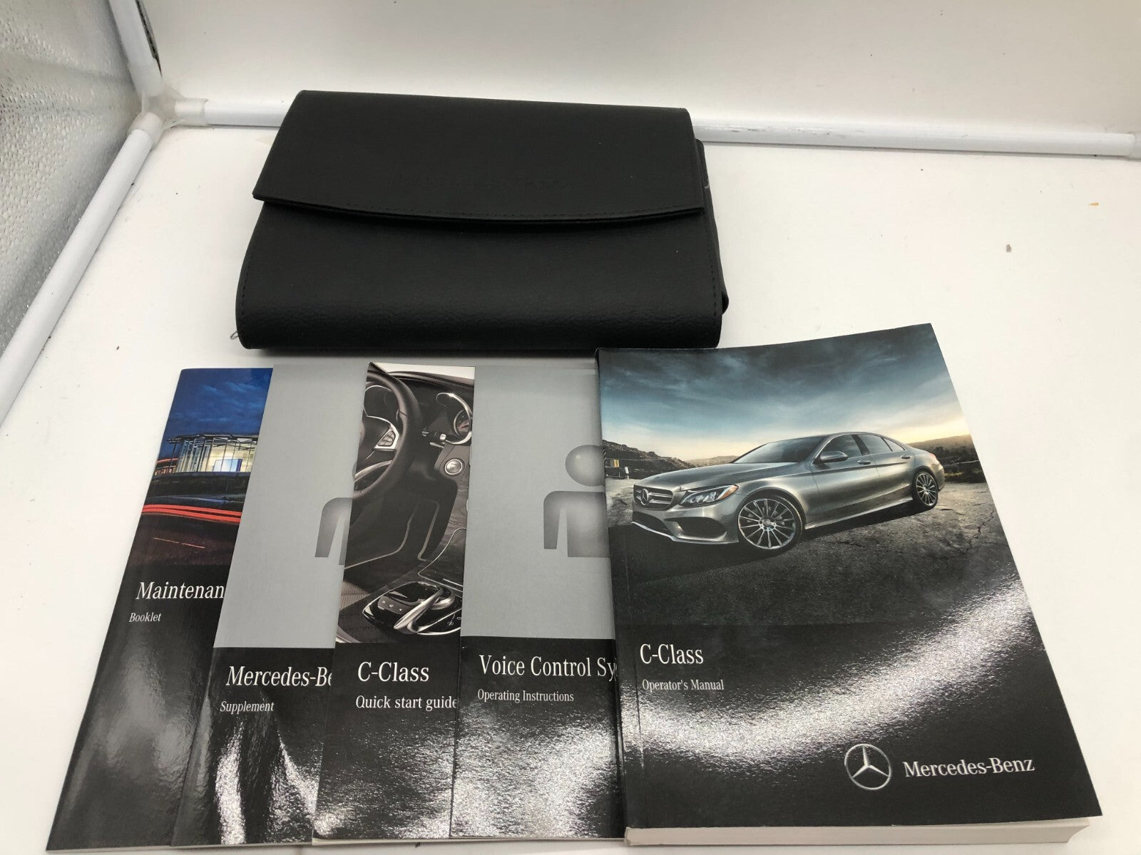 2016-2018 Mercedes-Benz CLass C-Lass Owners Manual Set with Case OEM B04B14051
