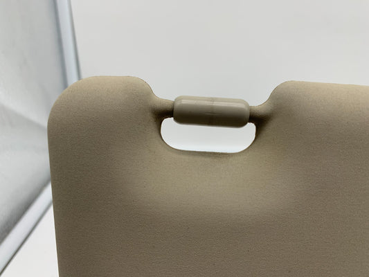 2008-2010 Nissan Rogue Passenger Sun Visor Beige OEM B04B43004