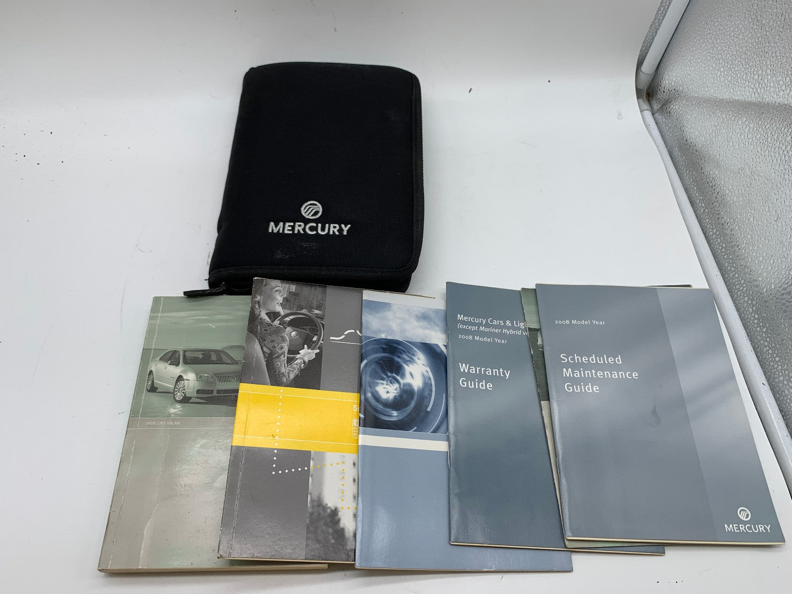 2008 Mercury Milan Owners Manual Set with Case OEM D03B14022