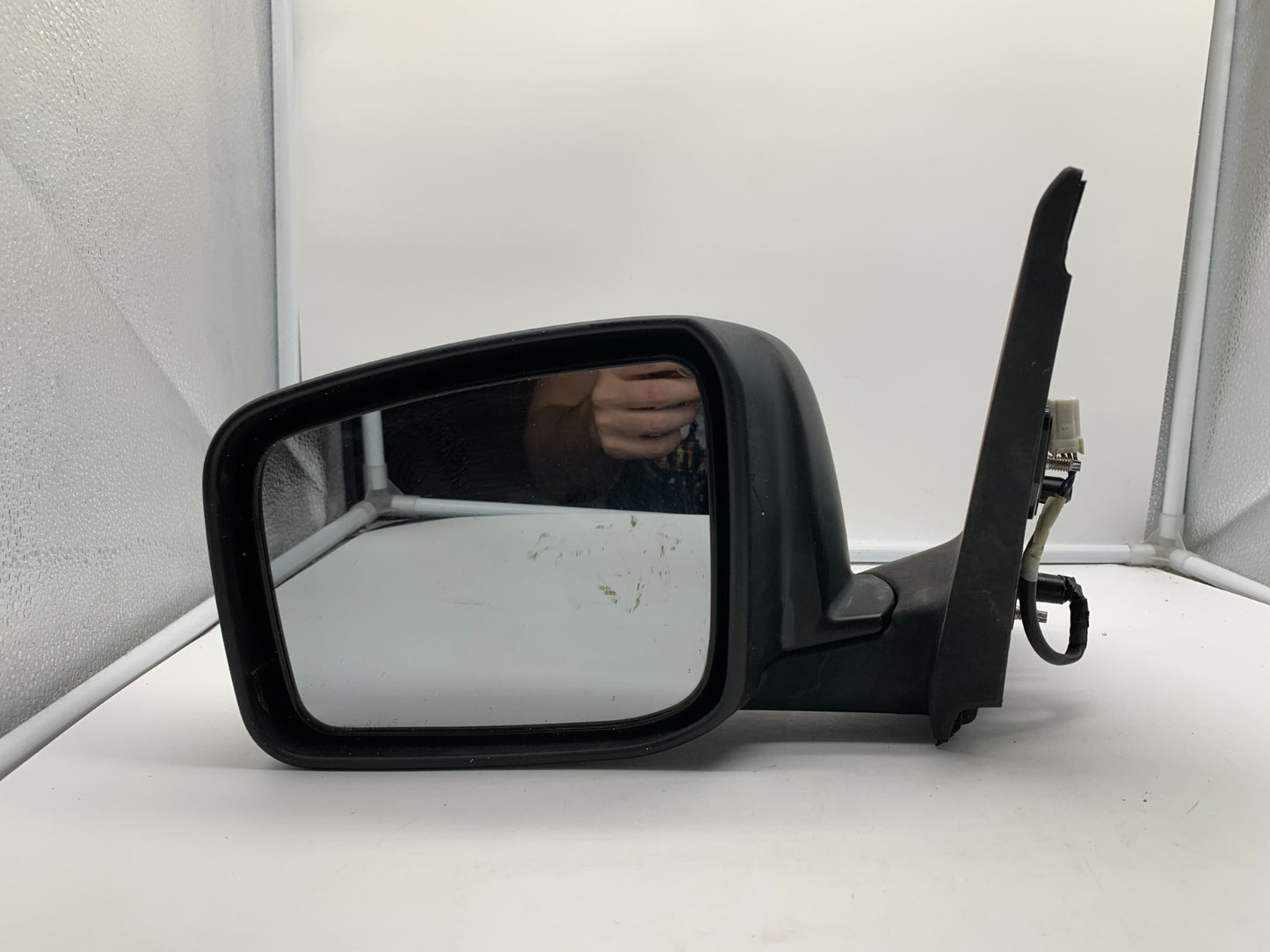 2008-2015 Nissan Rogue Driver Side View Power Door Mirror Gray OEM B02B40044