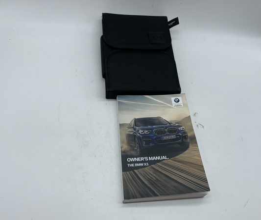 2021 BMW X3 Owners Manual Set with Case OEM D03B68018