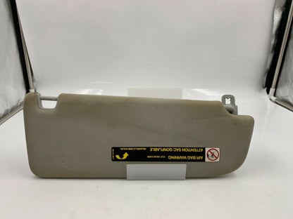 2013-2017 Audi A6 Driver Sun Visor Illuminated Gray OEM B04B34020