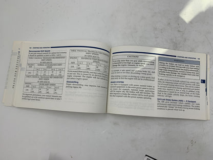 2001 Dodge Neon Owners Manual Set with Case OEM C03B67011