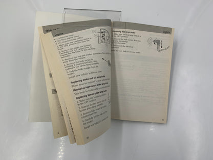2008 Mercury Sable Owners Manual OEM A04B19056