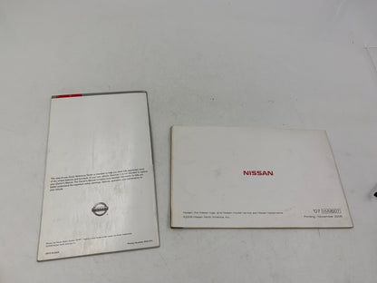 2007 Nissan Altima Hybrid Owners Manual Set with Case OEM D01B48007