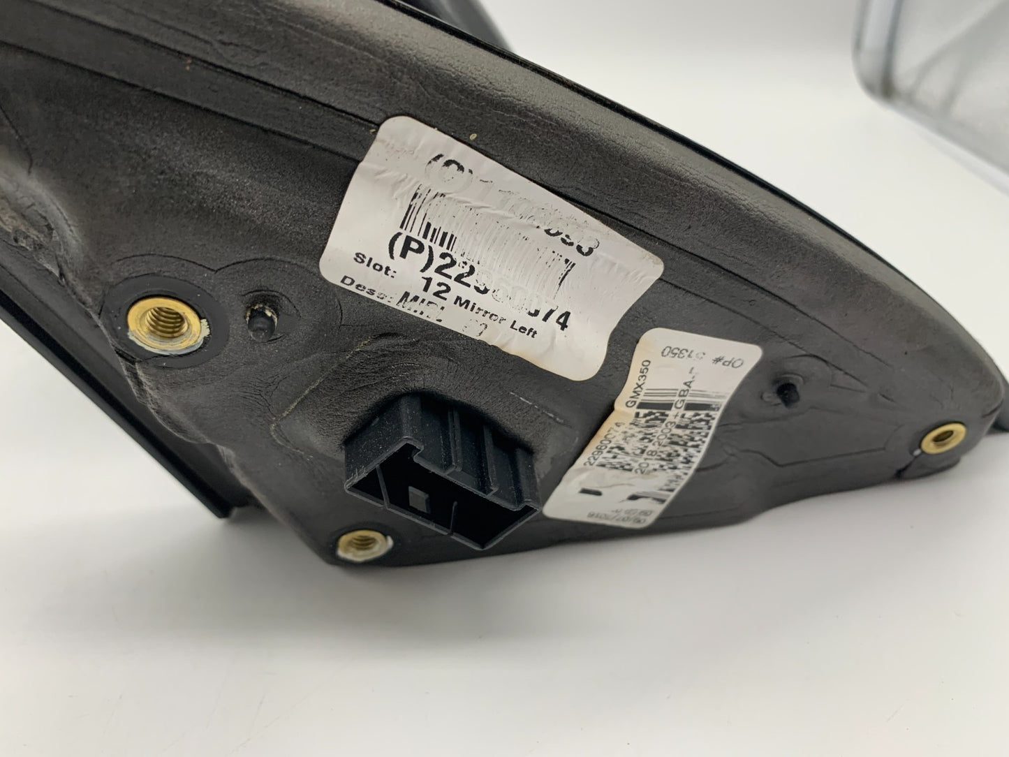 2012-2017 Buick Regal Driver Side View Power Door Mirror Black OEM A04B51005