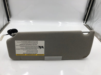 2005-2010 Toyota Sienna Passenger Sun Visor Gray Illuminated OEM C03B09021