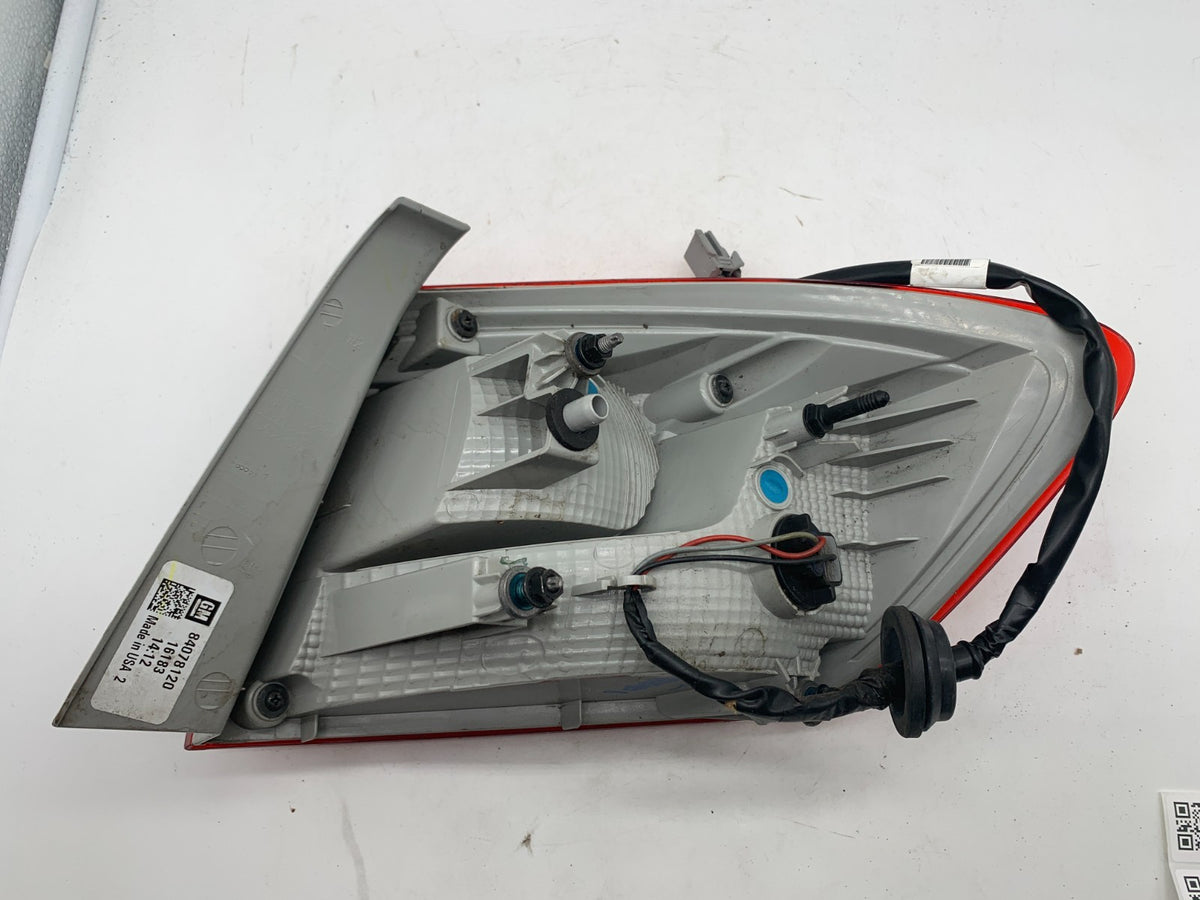 2016 Chevrolet Cruze Driver Side Tail Light Taillight OEM A04B52041