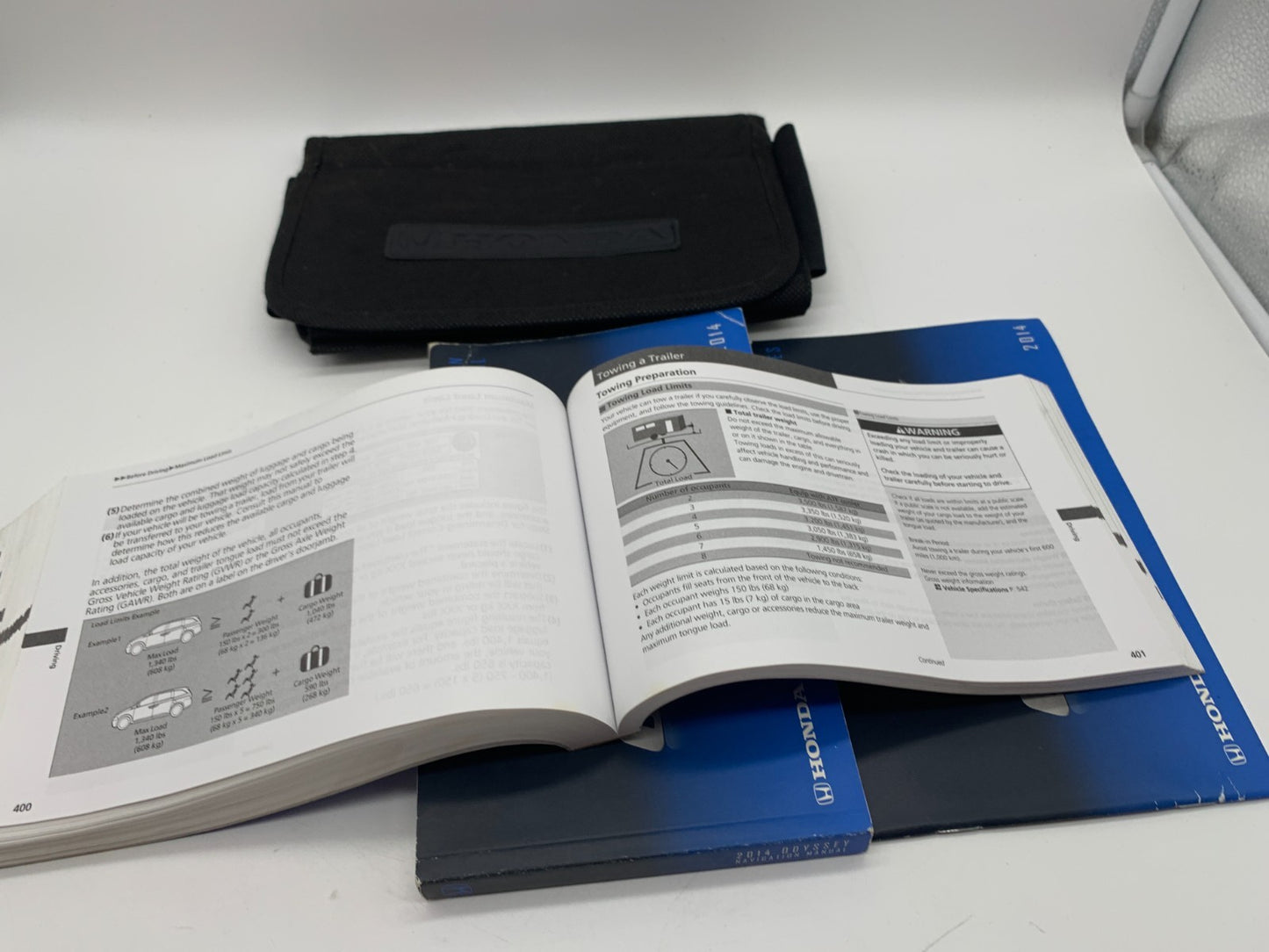 2014 Honda Odyssey Owners Manual Set with Case OEM D03B43001
