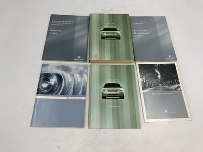 2008 Mercury Sable Owners Manual Set with Case OEM D03B58006