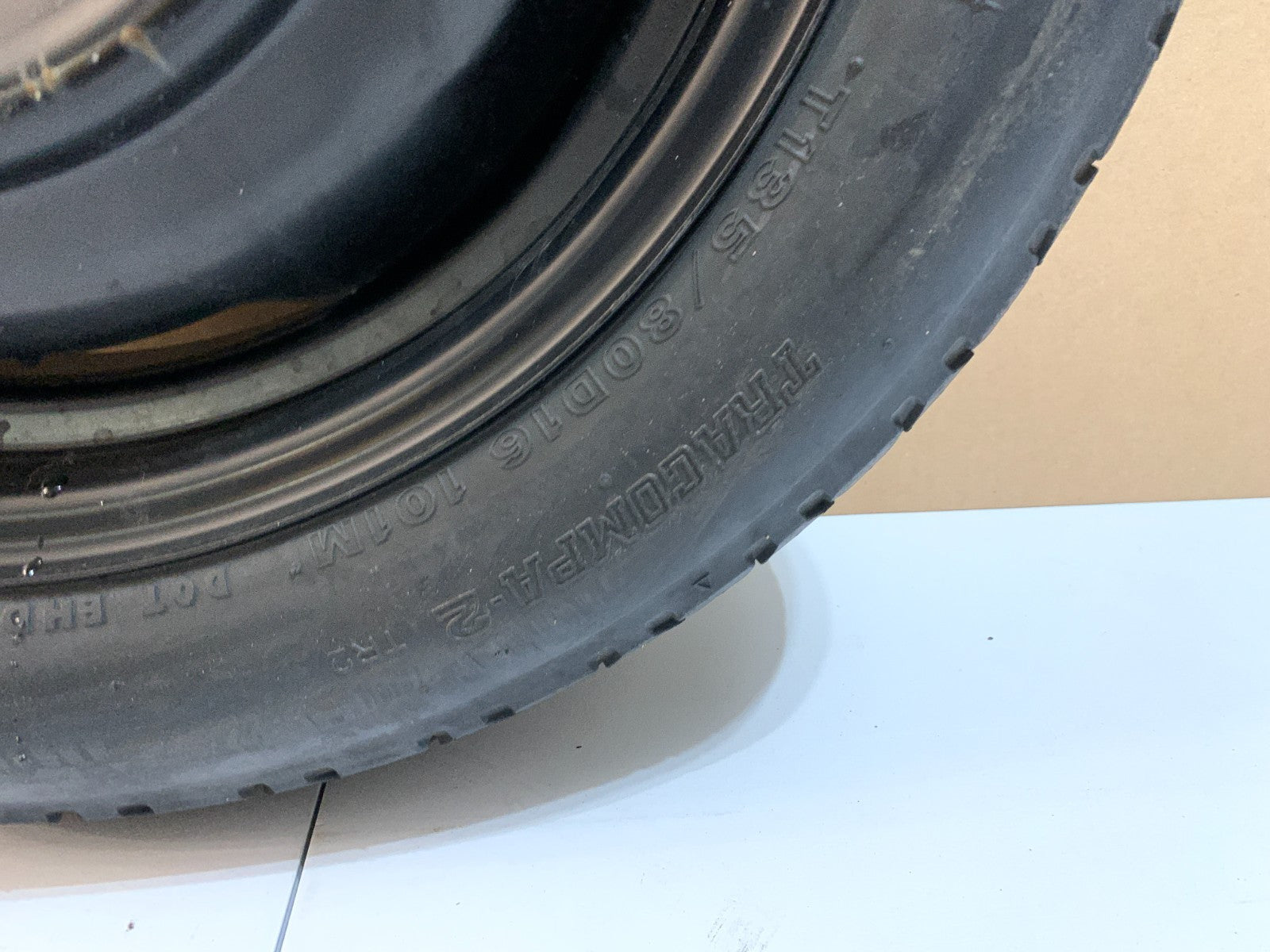 2010-2015 Toyota Prius 16" Spare Tire Compact Donut T135/80D16 OEM