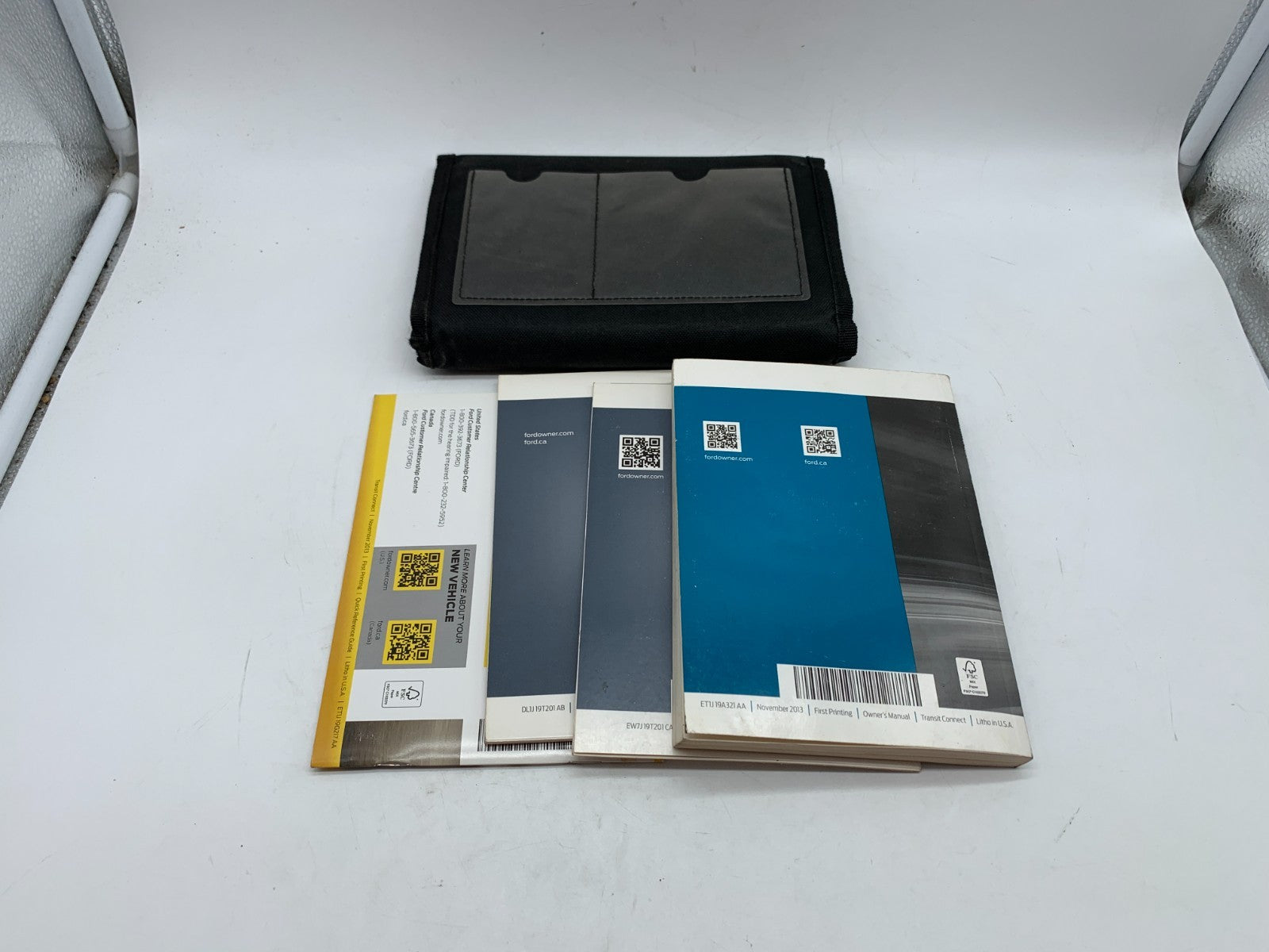 2014 Ford Transit Connect Owners Manual Set OEM D03B39005