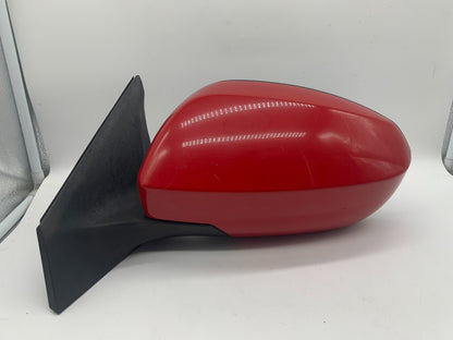 2010-2013 Suzuki Kizashi Driver Side View Power Door Mirror Red OEM