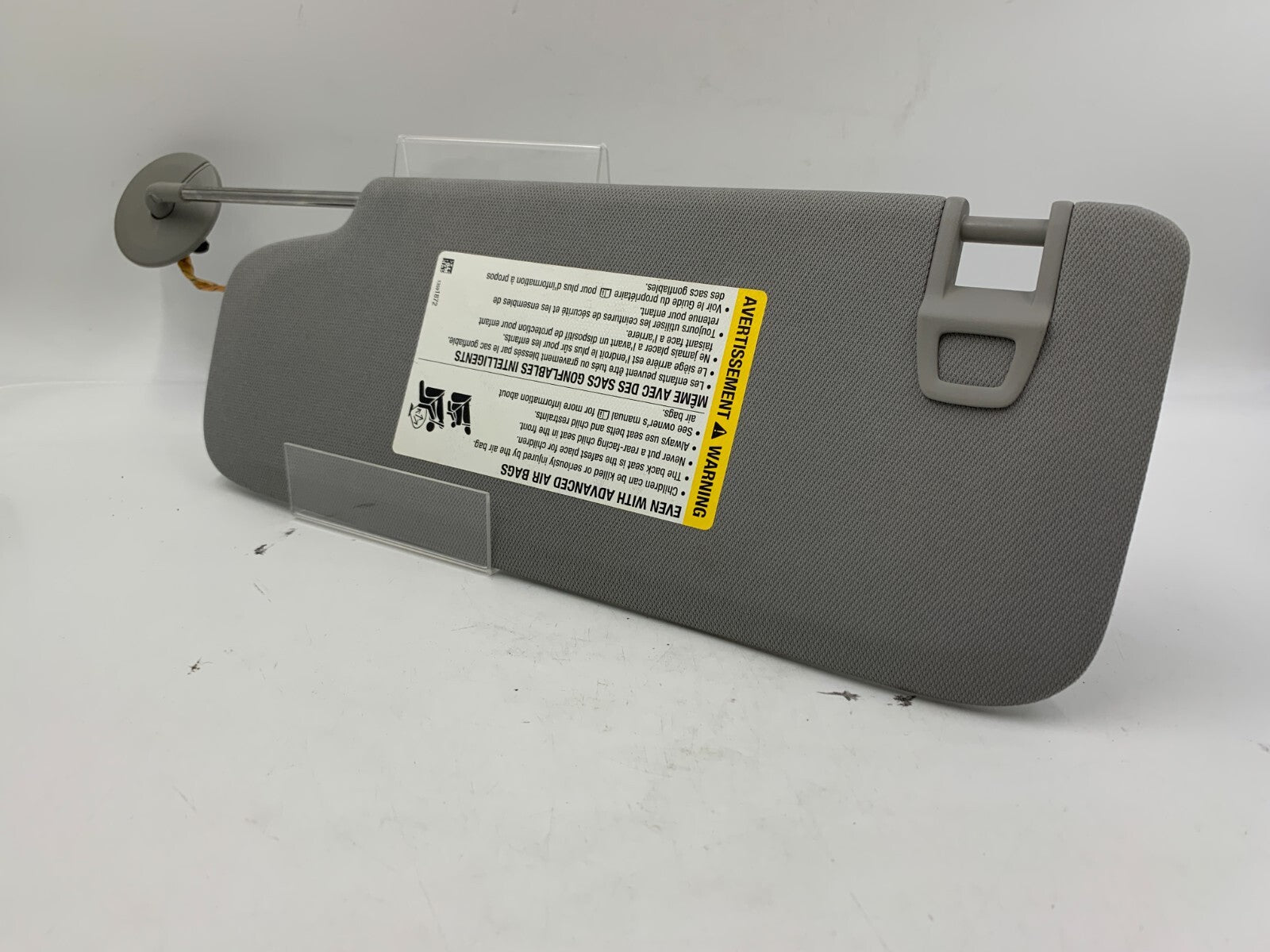 2018-2020 GMC Terrain Passenger Sun Visor Illuminated Gray OEM