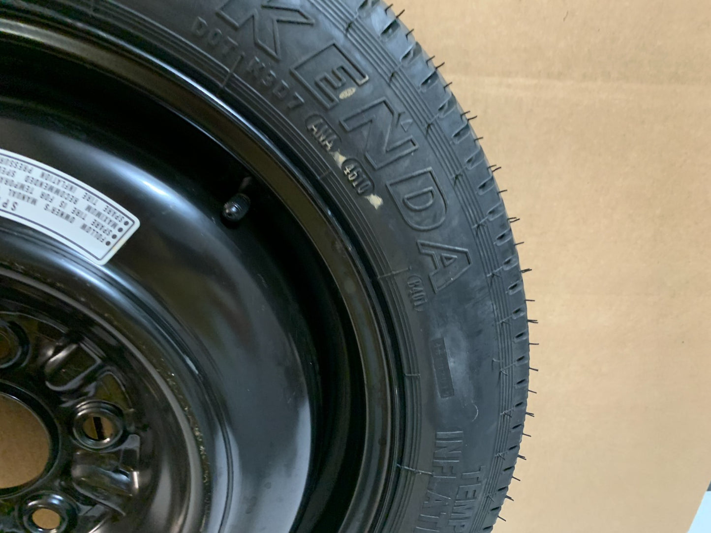 2008-2012 Honda Accord 16" Spare Tire Compact Donut T135/80D16