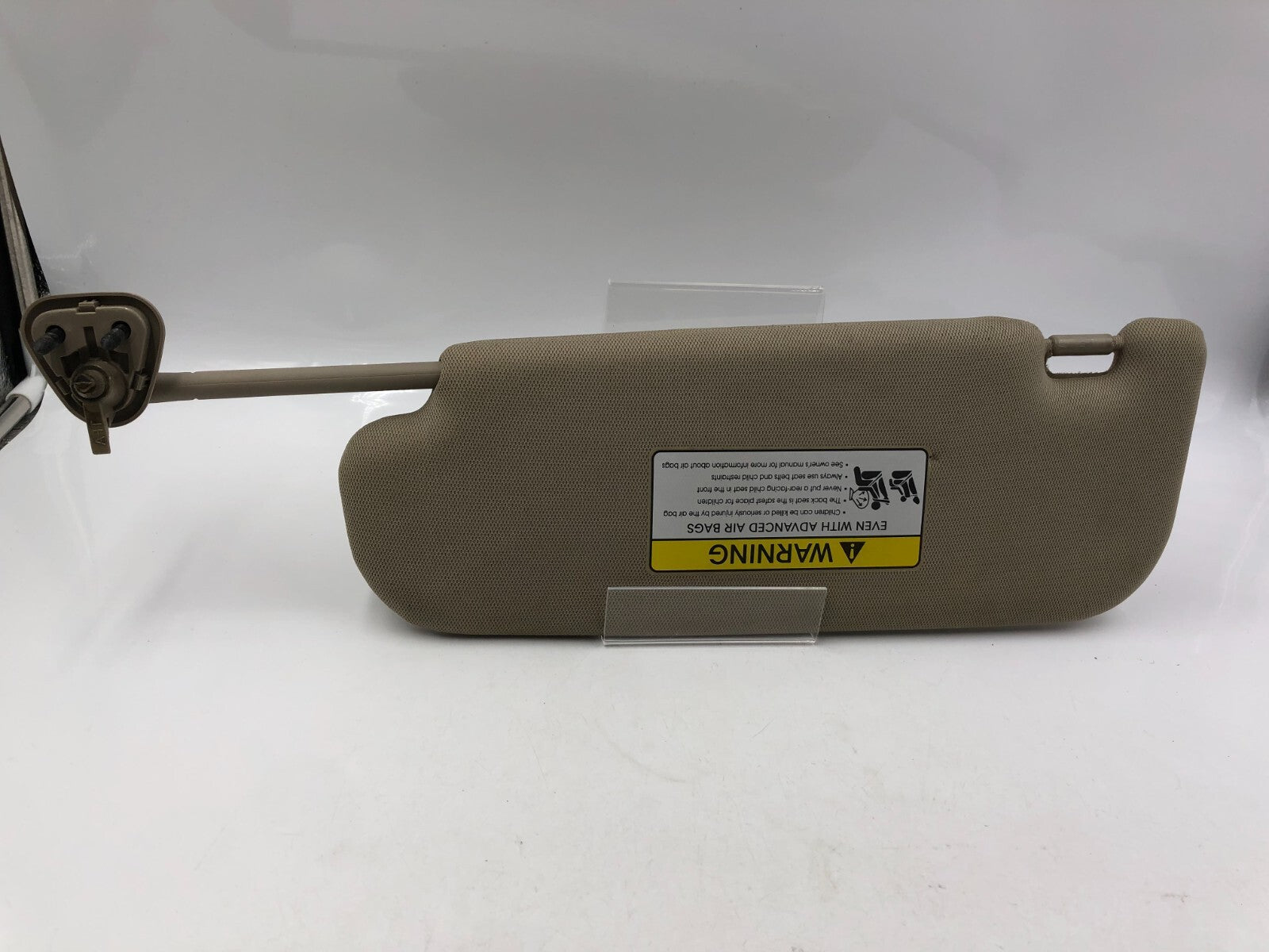 2011-2016 Kia Optima Passenger Sun Visor Sunvisor Tan Illuminated OEM D03B11024