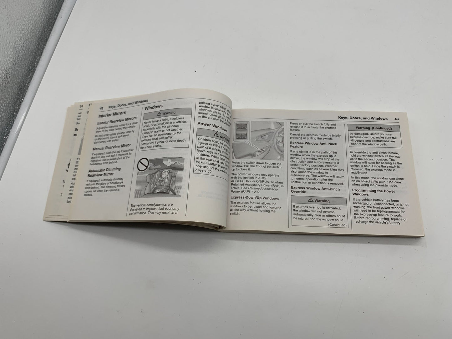 2016 Chevrolet Malibu Owners Manual OEM C02B56003