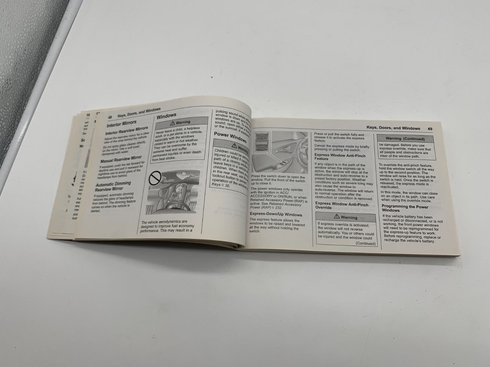 2016 Chevrolet Malibu Owners Manual OEM C02B56003